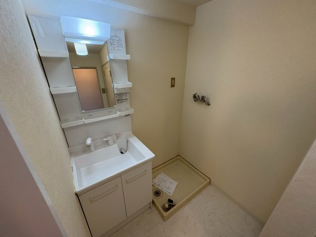 シュロス五月山Ⅰの独立洗面台