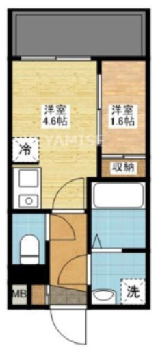 modern palazzo 長崎Northの間取り