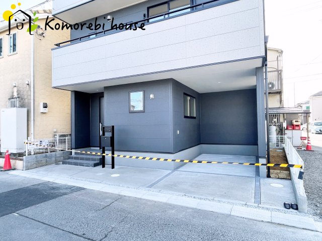 さいたま市見沼区東門前　新築一戸建て　リーブルガーデン　01の前面道路含む現地写真|2026年1月10日撮影