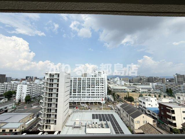 関目北すみれハイツ2号棟の展望