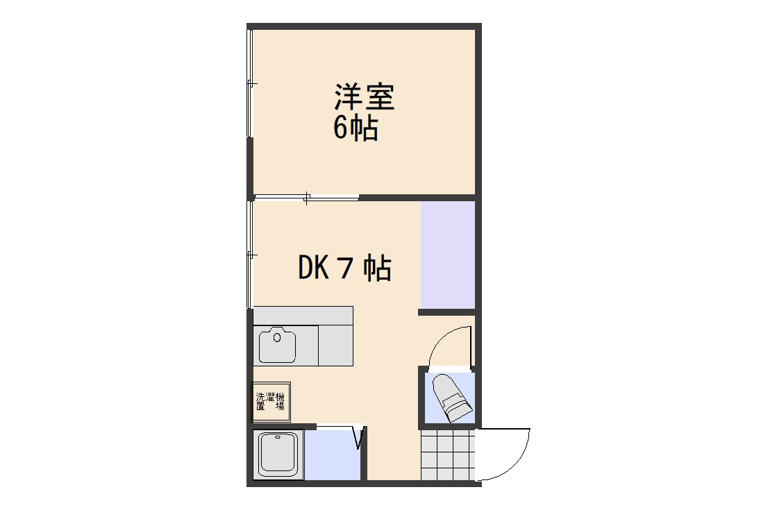 ノベル旭東町の間取り