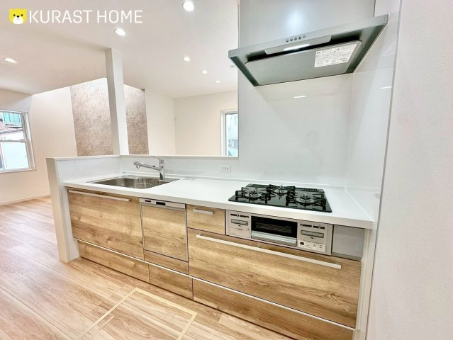 京都市伏見区久我本町　新築戸建のキッチン