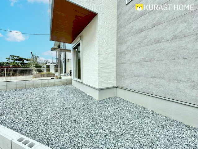 京都市伏見区久我本町　新築戸建の庭