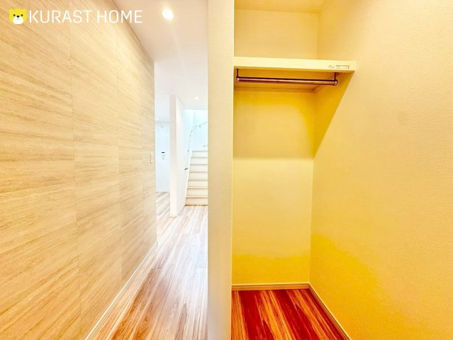 京都市伏見区久我本町　新築戸建の収納|廊下収納