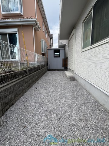 平塚市岡崎　中古戸建の庭