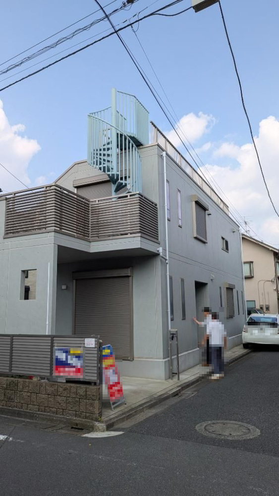 杉並区松庵1丁目　中古戸建の外観|現地写真

ご内見希望・資料請求などお気軽にお問い合わせ下さい！
03-5990-5201