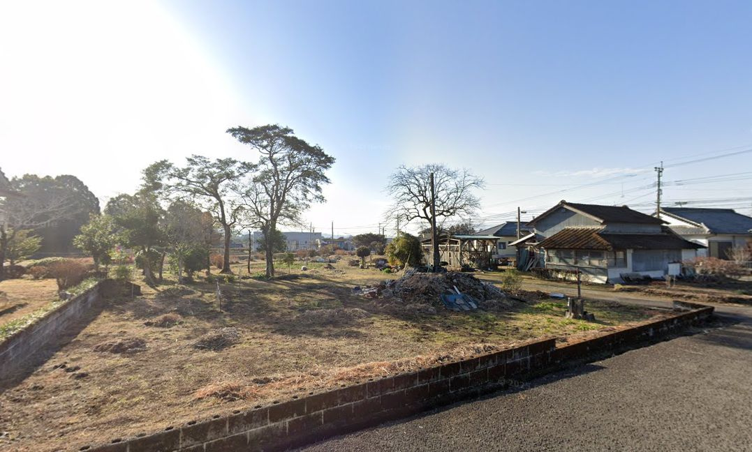 都城市横市町の売地の外観