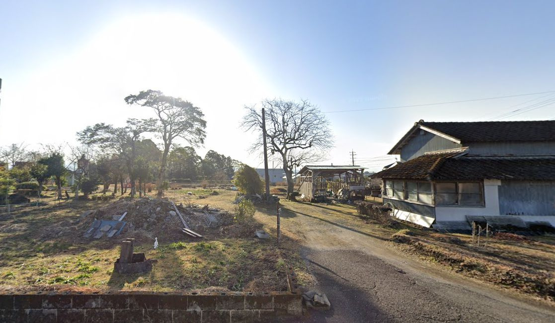 都城市横市町の売地の外観