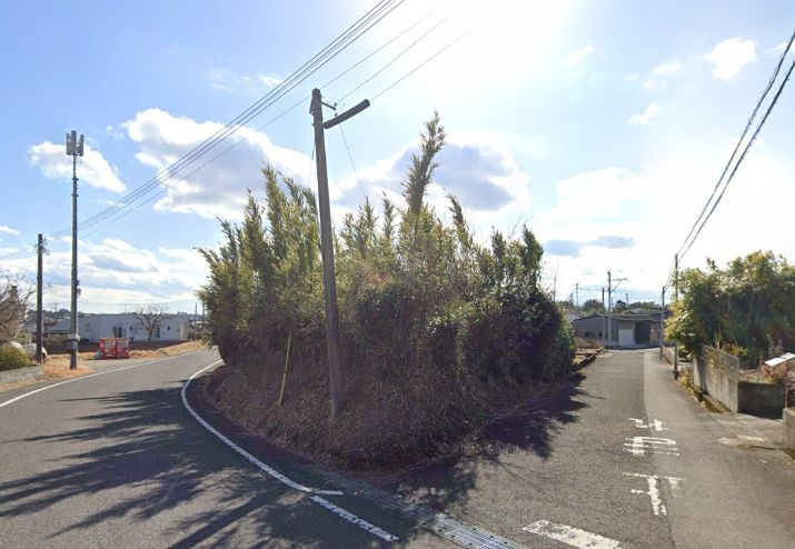 都城市横市町の売地の外観