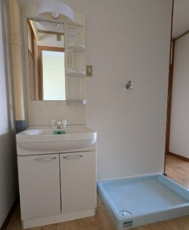 【独立洗面台】 | 三島市長伏 売一棟マンション ES05749 | 三島市長伏　洗面化粧台一例