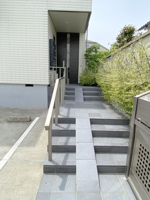 カーサ・ドゥーエのエントランス