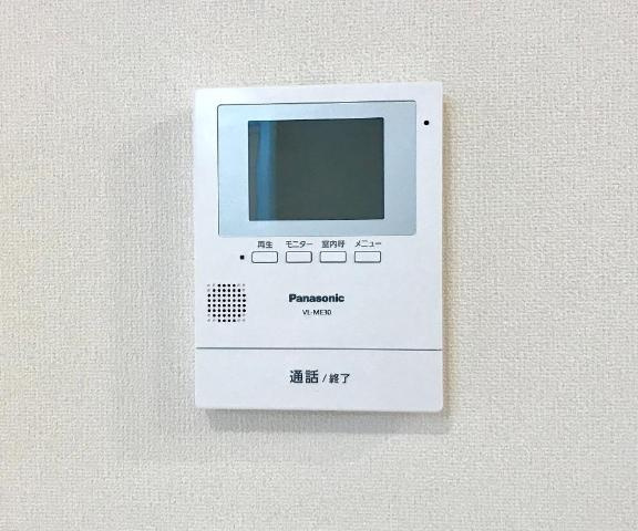 サンライズの内装|カメラ付インターホン