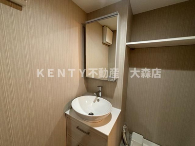 【洗面所】 | レクス大崎 | 明るい洗面所です