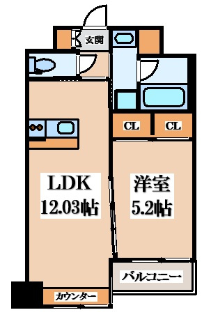【間取り】 | プレジオ長田