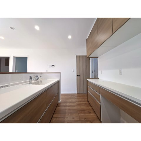 【くらしを変える平屋ご提案します！】昭和4丁目新築のキッチン