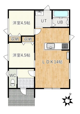 【くらしを変える平屋ご提案します！】昭和4丁目新築の間取り