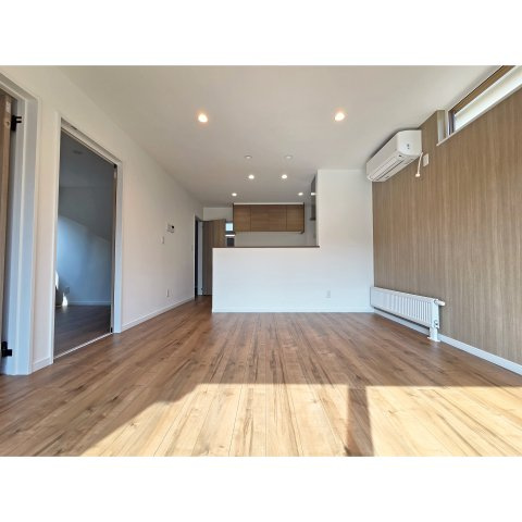 【くらしを変える平屋ご提案します！】昭和4丁目新築の居間・リビング