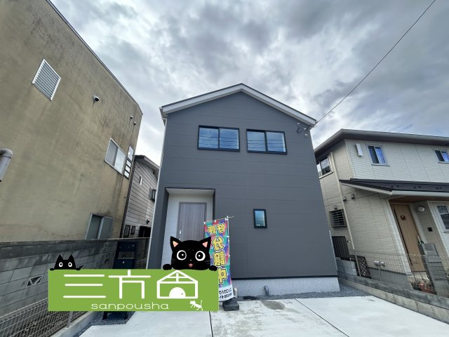 新築　高崎市並榎町24-1期　LIGNAGE　１号棟の外観|現地写真　2025年11月完成しました！ご内覧等、お気軽にお問合せください♪　							
