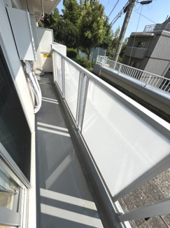 【バルコニー】 | ハイラーク上大岡 | 南向きバルコニー
