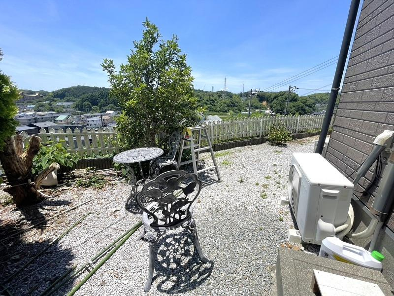 高知市横浜南町　中古戸建ての庭