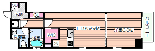 【間取り】 | アーデン京町堀イースト