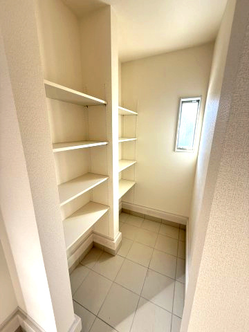 第１吉岡町漆原　１号棟(平屋）の玄関|落ち着いた玄関です