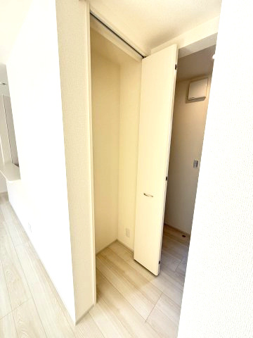 第１吉岡町漆原　１号棟(平屋）の収納|ちょっとした隙間にも嬉しい収納ついてます！