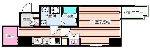 【間取り】 | アーデン京町堀イースト