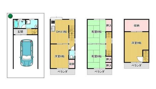 御堂町　中古一戸建ての間取り|間取り図はいかがですか？ご希望を叶える間取りですか？リビングの広さは？水回りの位置は？カウンターキッチン？など色々な情報が集約されています。弊社ではリフォームなどのご相談も承っております。