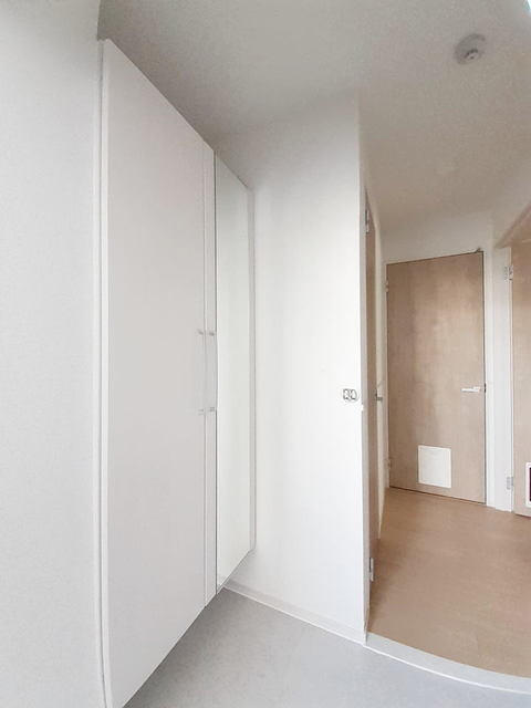 アルバス　ファーストの玄関