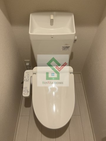 ソレイユ三原台Aのトイレ