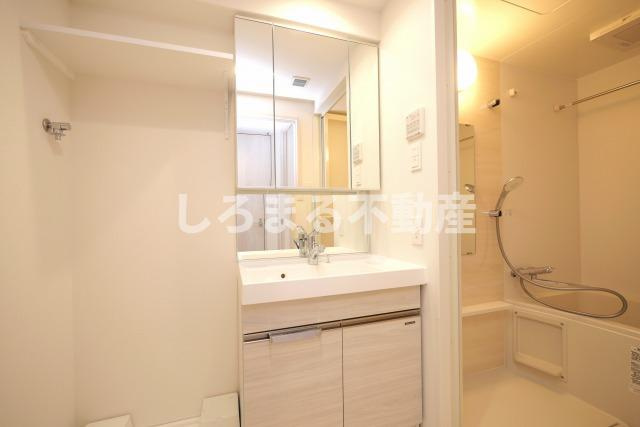 コンフォリア・リヴ北浜平野町の洗面所