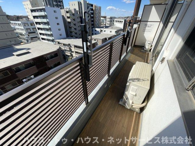 K・Mおおたかの森　のバルコニー