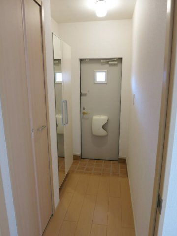 グリーンパーク　参番館の玄関