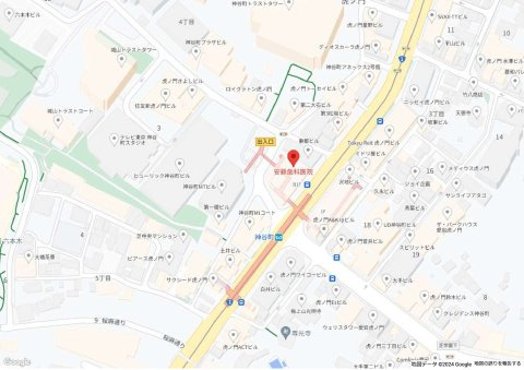 メトロシティ神谷町の地図