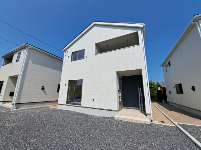 新築　前橋市下細井町第10-1　クレイドルガーデン　4号棟の外観|現地写真　完成しました！ご内覧等、お気軽にお問合せください♪　							
