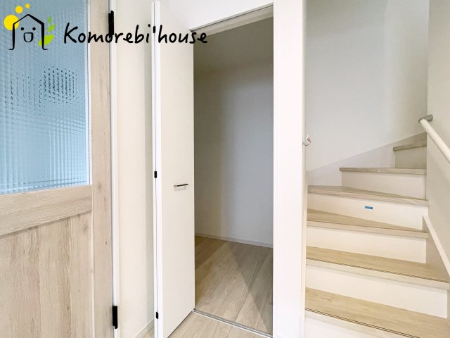 さいたま市北区日進町　31期　新築一戸建て　テラス　01の収納|収納スペース豊富です