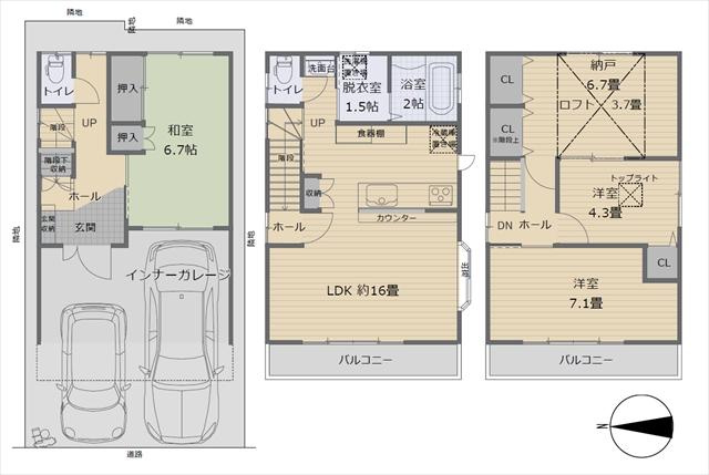 江端町　中古一戸建ての間取り|間取り図はいかがですか？ご希望を叶える間取りですか？リビングの広さは？水回りの位置は？カウンターキッチン？など色々な情報が集約されています。弊社ではリフォームなどのご相談も承っております。