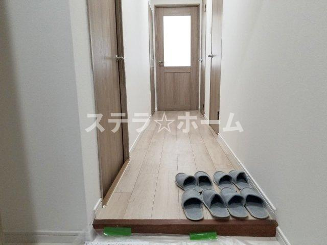 三陽ハイツ都島の玄関|きれいな玄関です