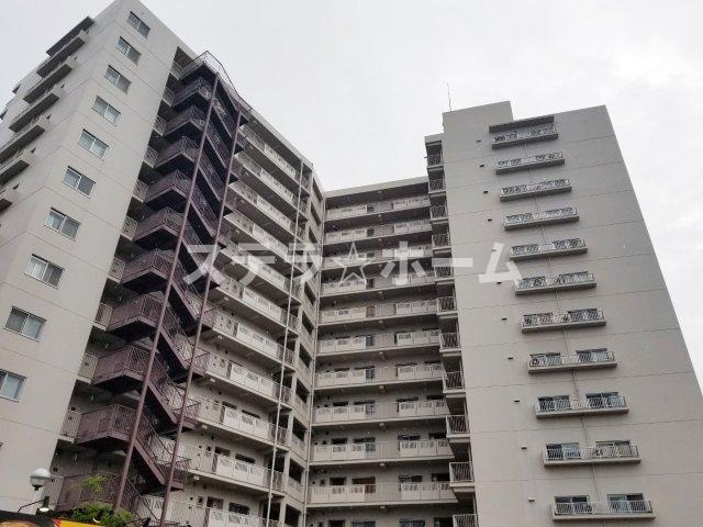 三陽ハイツ都島の外観|おしゃれな外観です
