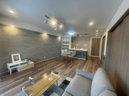 【居間・リビング】白川高層住宅３号棟 