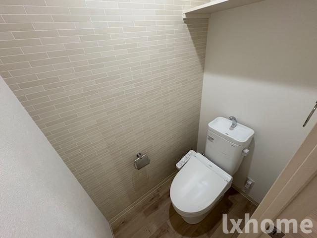 フジパレス沢良宜東Ⅰ番館のトイレ|コンパクトで使いやすいトイレです