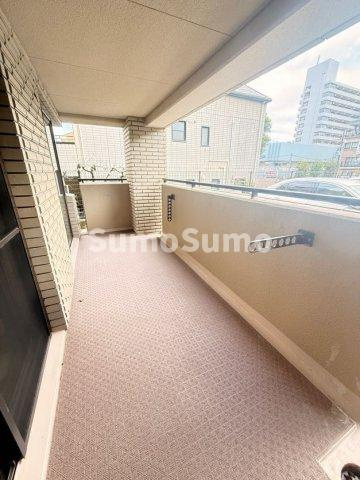 芦屋ガーデンのバルコニー