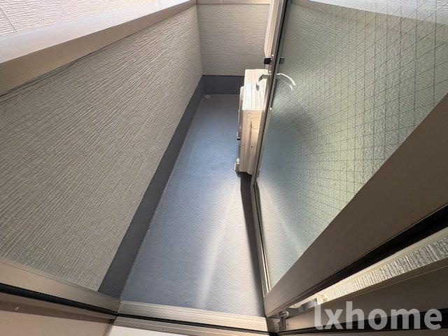 フジパレス沢良宜東Ⅰ番館のバルコニー|広々としたバルコニーです