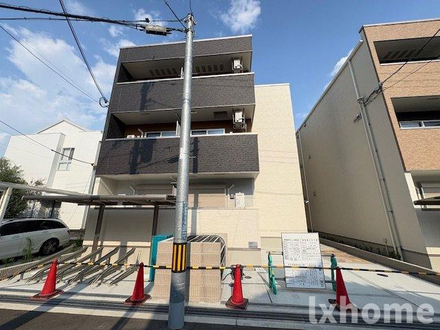 フジパレス沢良宜東Ⅰ番館の外観|外観もきれいです