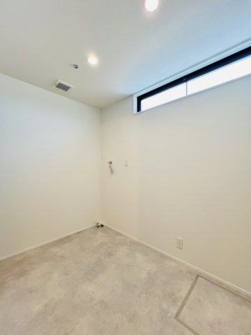 高崎市下之城の脱衣所|室内干しも可能な独立した脱衣室