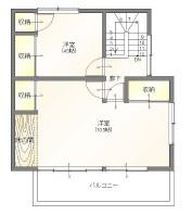 総社市清音柿木戸建の間取り