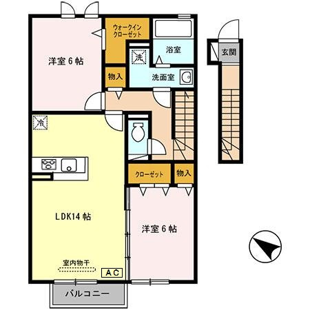 ステラセッテの間取り