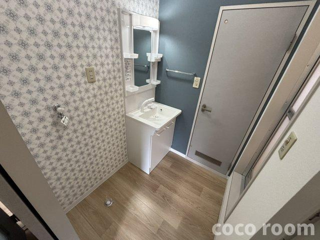 ヘリポートハウス　Ａの洗面所