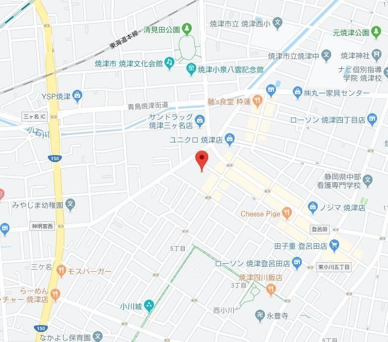 ヘリポートハウス　Ａの地図